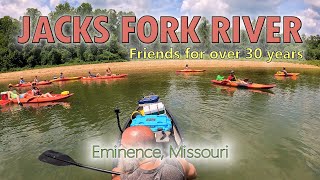 Jacks Fork River with Old Friends  Eminence Missouri [upl. by Gabbi]