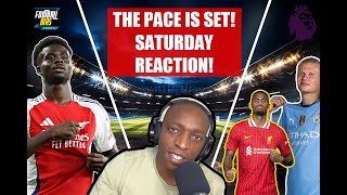 THE PACE IS SET Liverpool Man City AND Arsenal WIN  Saturday Bias Reaction [upl. by Champ]