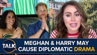 Harry And Meghan Could Become Disruptive Diplomatically  Kinsey Schofield [upl. by Ainek]