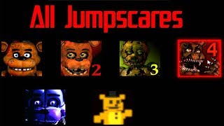 All jumpscares in HD FNaF 16 [upl. by Caresse]