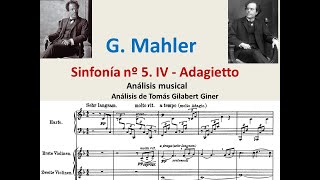 G Mahler Sinfonía nº 5 Análisis musical del Adagietto [upl. by Shewmaker]