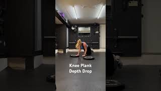 Knee Plank Depth Drop [upl. by Nerraw]