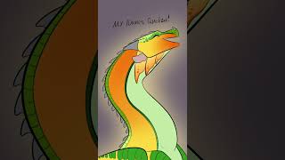 Wings of Fire Oc Animatic animatic wingsoffireanimationmeme oc wingsoffireanimation dragon [upl. by Rizzo]