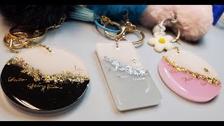 Resin keychain  How to make resin keycahin [upl. by Sair]