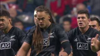 Maori All Blacks Haka at soldout BC Place in Vancouver [upl. by Ainafets561]