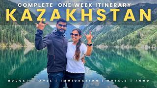 5 Days in Kazakhstan  Itinerary With Cost  India to Kazakhstan Travel Guide  VISA SIM FOREX [upl. by Emaj]