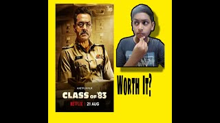 Class of 83  Movie Review  Not a Time waste [upl. by Uht485]