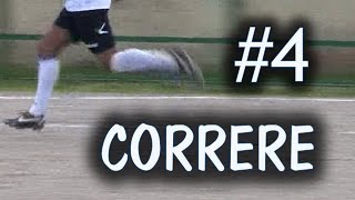 CALCIO  CORRERE CON E SENZA PALLA  FONDAMENTALE 4 [upl. by Clarkin]