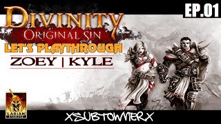 Divinity Original Sin Playthrough P1  Character Creation [upl. by Kassel]