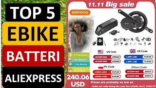 Top 5 Best Ebike Batteri in 2024 on Aliexpress [upl. by Nannette]