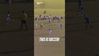 THIS IS SOCCER football soccer sundayleague tikitaka americanfootball [upl. by Akirej209]