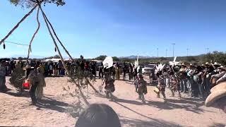 Apache Crown Dance  Bylas Az [upl. by Kcirtapnaes707]