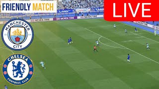 🔴Manchester City vs Chelsea LIVE  International Friendly 2024 Match Today eFootball PES 21 Game [upl. by Raveaux]