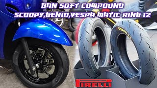 Review Ban Pirelli Diablo Rosso Scooter ring 12 [upl. by Selima]