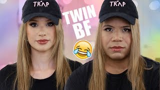 TRANSFORMING MY BOYFRIEND INTO ME CHALLENGE [upl. by Zitah]