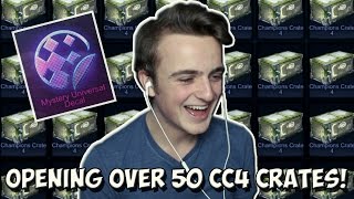 We Get ANOTHER Mystery Universal Decal  INSANE 50 CC4 ROCKET LEAGUE CRATE OPENING [upl. by Kristyn16]