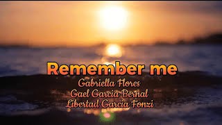 Remember me Coco  Lyrics [upl. by Malita]