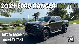 I Drove the 2024 Ford Ranger Raptor as a Tacoma Owner Heres What I Think First Drive Review [upl. by Andreana747]