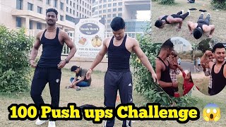 100 Push ups Challenge 😱 [upl. by Geraldine]