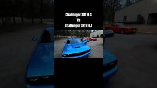 Challenger SRT 392 Manual vs Challenger SRT8 [upl. by Ellan]