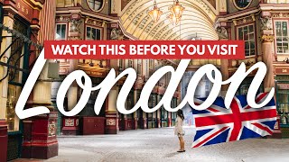 LONDON TRAVEL TIPS FOR FIRST TIMERS  40 MustKnows Before Visiting London  What NOT to Do [upl. by Enyallij]