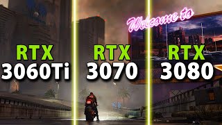 RTX 3060 Ti vs RTX 3070 vs RTX 3080  Test in 9 Games  1080p [upl. by Haletta553]