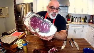 Dry Aged Beef with a The Grateful Chef Eric Eisenbud [upl. by Ahsinot]