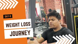 DAY8  WEIGHT LOSS JOURNEY  JATIN SHARMA [upl. by Rosemaria]