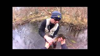 FALL TROUT FISHING ON WANAQUE RIVER WITH DIEHARDOUTDOORSCOM [upl. by Oivatco]