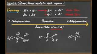 10 Unterschiedliche Stärke der Carbonsäuren  IEffekt [upl. by Kerad]