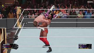 How to remove turnbuckle in WWE 2K19 PCPS4XBOX [upl. by Ennaed]