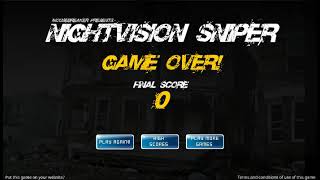 Night Vision Sniper Flash Games [upl. by Lorianne]