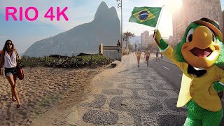 Rio De Janeiro BRAZIL — Walking Tour IPANEMA RIO Narrated【4K】🇧🇷 [upl. by Adnolor654]