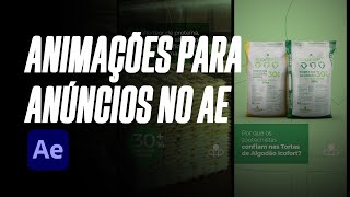 Animações para Anuncios com Trafego Pago I Tutorial de After Effects [upl. by Rosenblast]