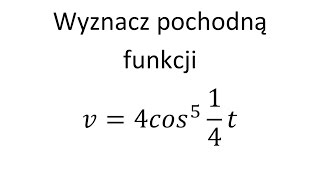 Pochodna funkcji jednej zmiennej cz58 Krysicki Włodarski przykład 698 Pochodna złożona [upl. by Yesor]