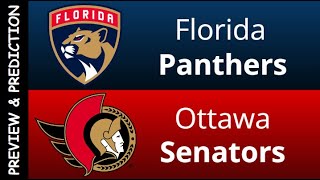 Florida Panthers vs Ottawa Senators Preview amp Prediction [upl. by Soloman]