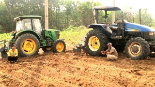 Alat Mesin Pertanian Modern  traktor bajak tanah kering [upl. by Benita957]