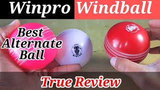 Wind ball Unboxing amp Review  Best Practice Ball for Baller  Best Alternate For Cricket Ball [upl. by Rednave]