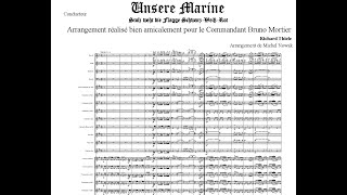 Unsere Marine  Richard Thiele  Partitions pour Orchestre dHarmonie [upl. by Aggappora949]