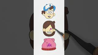 Gravity Falls Amazing Puzzle Challenge paper craft puzzle game challenge [upl. by Awuhsoj]