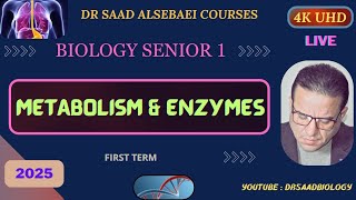 Biology Senior 1  Metabolism amp Enzymes  1St term 2025 [upl. by Drew82]