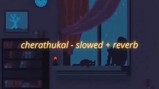 cherathukal  slowed  reverb  kumbalangi nights [upl. by Orgalim446]