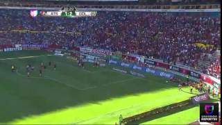 Chivas vs Atlas 41 Mayo 172015 Univision Highlights [upl. by Eniortna]