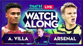 ASTON VILLA vs ARSENAL  Mark Goldbridge LIVE [upl. by Merete598]