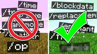 RARE Minecraft Commands [upl. by Idahs]