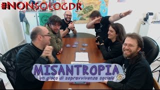 LA VITA CI DISTRUGGE SI CON MISANTROPIA Parte 1 NONSOLOGDR [upl. by Lebiram]