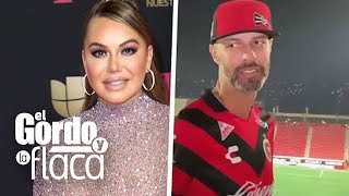 Así reaccionó Esteban Loaiza al preguntarle sobre los escándalos de Chiquis  GYF [upl. by Noirret]