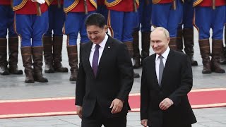 Mongolei ignoriert Haftbefehl gegen Putin [upl. by Sac]