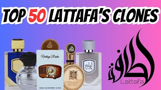 Top 50 Lattafa Clones Luxury Scents on a Budget  NEW RELEASES [upl. by Aliuqahs]