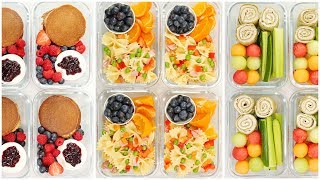 KidFriendly Meal Prep Recipes  Back to School  Healthy  Quick  Easy [upl. by Morganica514]